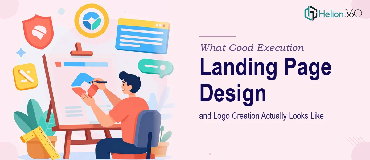 Landing Page Design and Logo Creation: What Good Execution Actually Looks Like