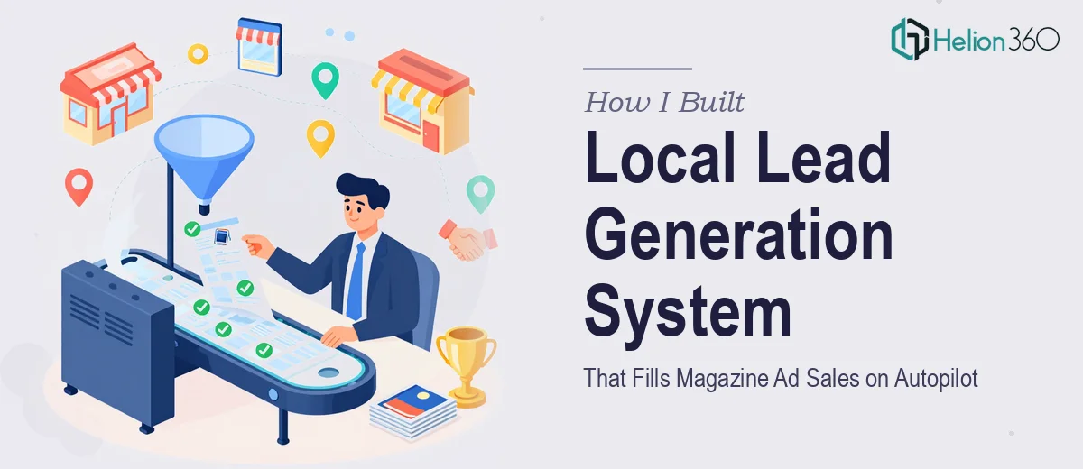 How I Built a Local Lead Generation System That Fills Magazine Ad Sales Appointments on Autopilot