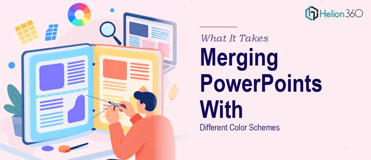 Merging Two PowerPoint Presentations With Different Color Schemes — What It Actually Takes