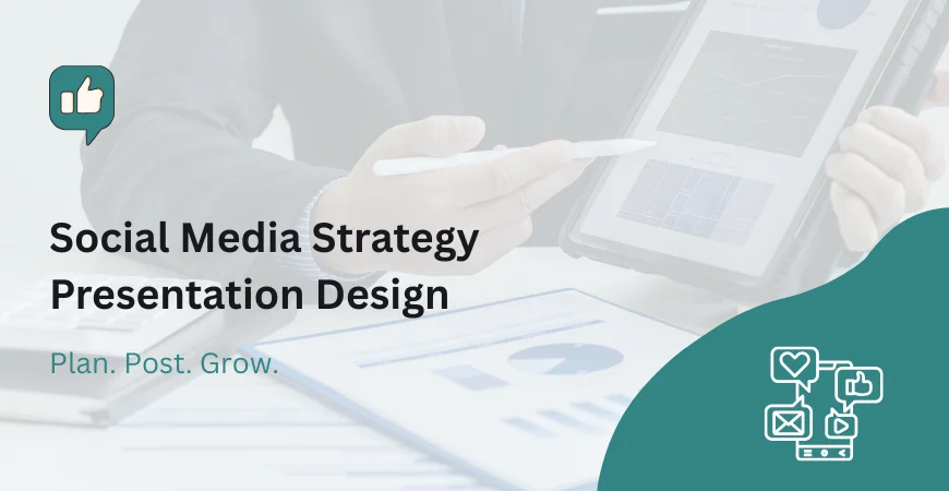 Social Media Strategy Presentation Design