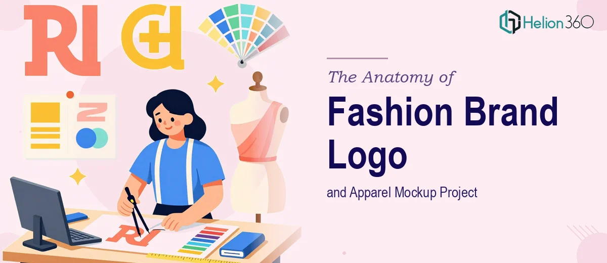 The Anatomy of a Fashion Brand Logo and Apparel Mockup Project