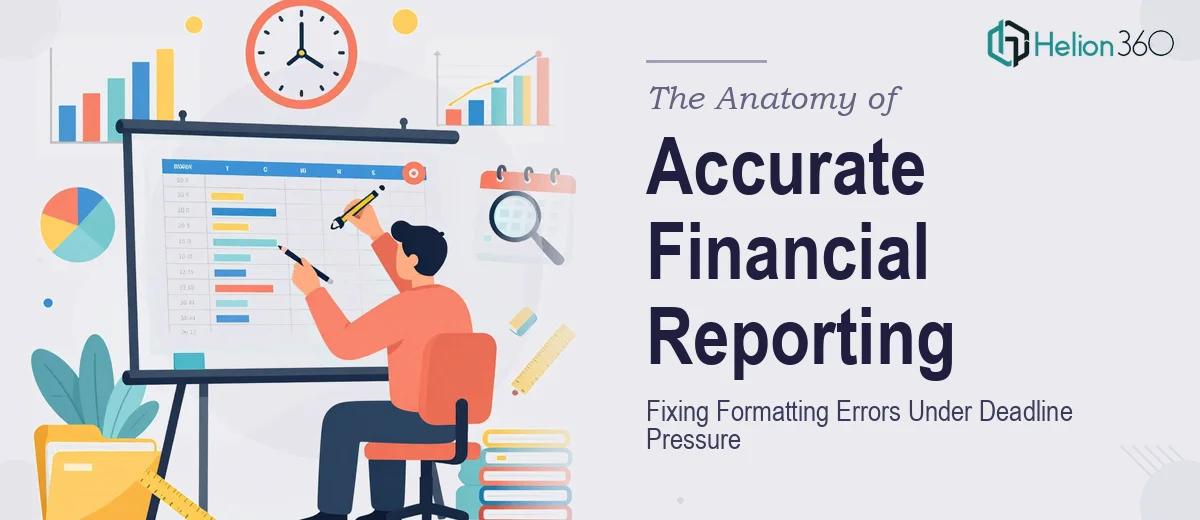 The Anatomy of Accurate Monthly Financial Reporting: Fixing Formatting Errors Under Deadline Pressure