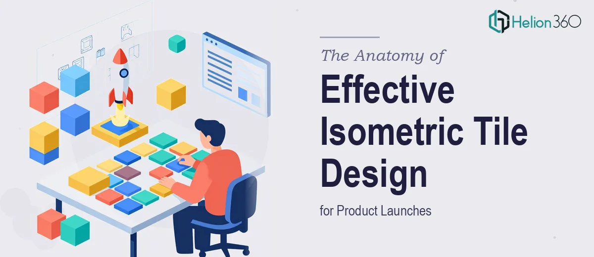 The Anatomy of Effective Isometric Tile Graphic Design for Product Launches