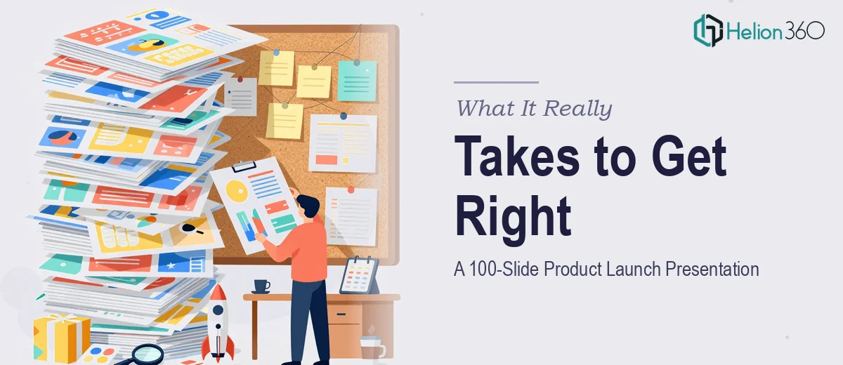 What a 100-Slide Product Launch Presentation Actually Takes to Get Right