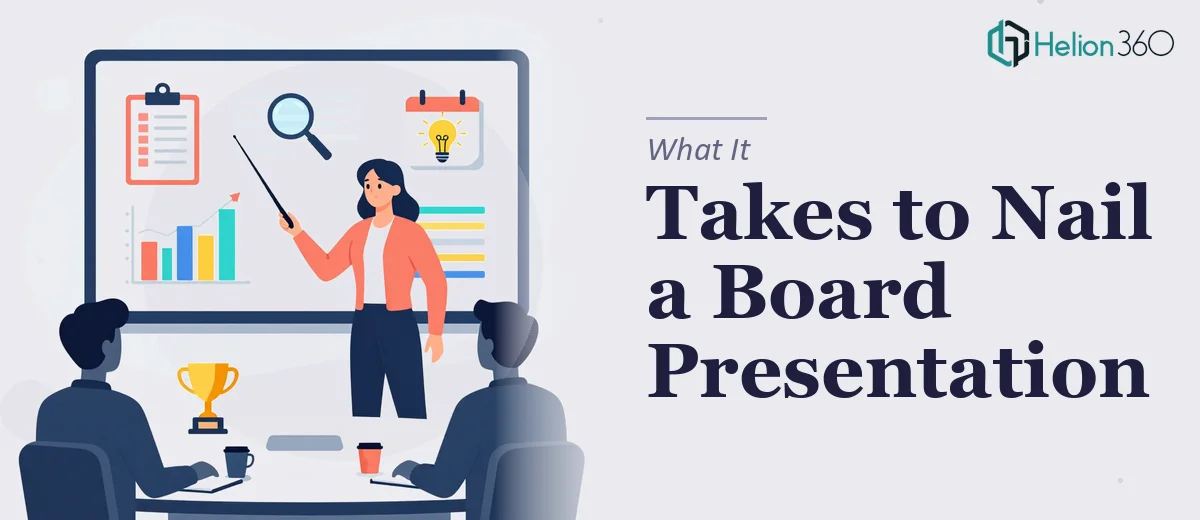 What a Board Presentation Actually Takes to Get Right