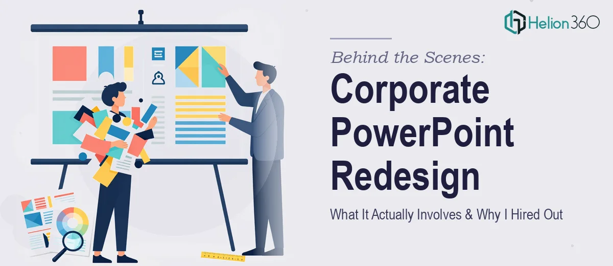 What a Corporate PowerPoint Redesign Actually Involves — And Why I Didn't Try to Do It Myself
