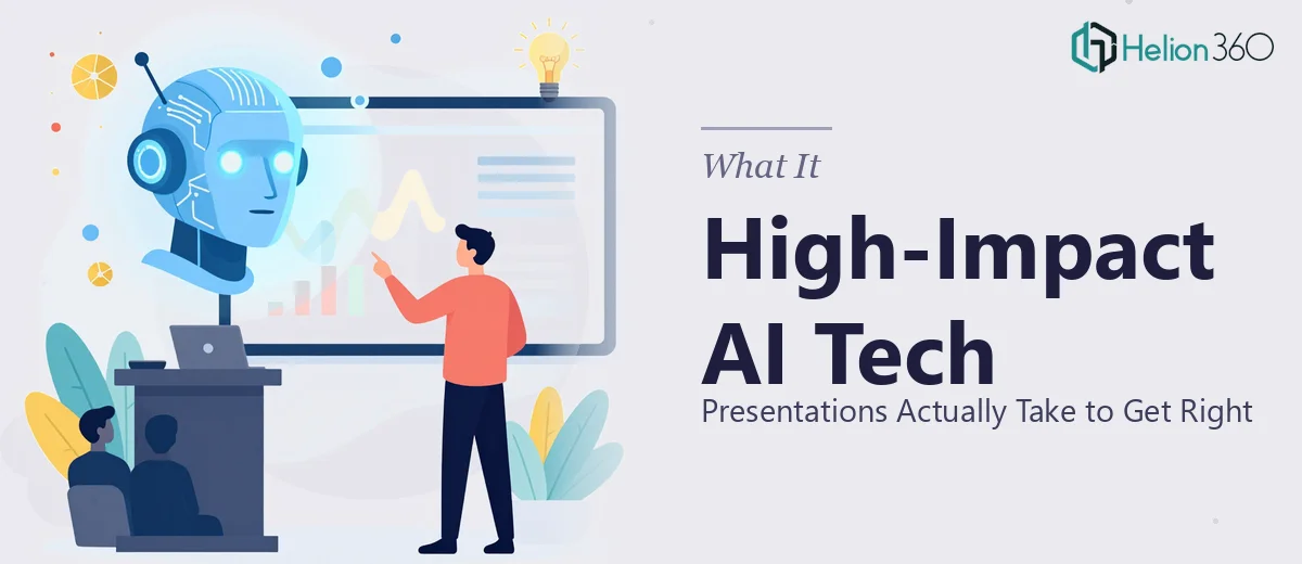 What a High-Impact AI Tech Presentation Actually Takes to Get Right