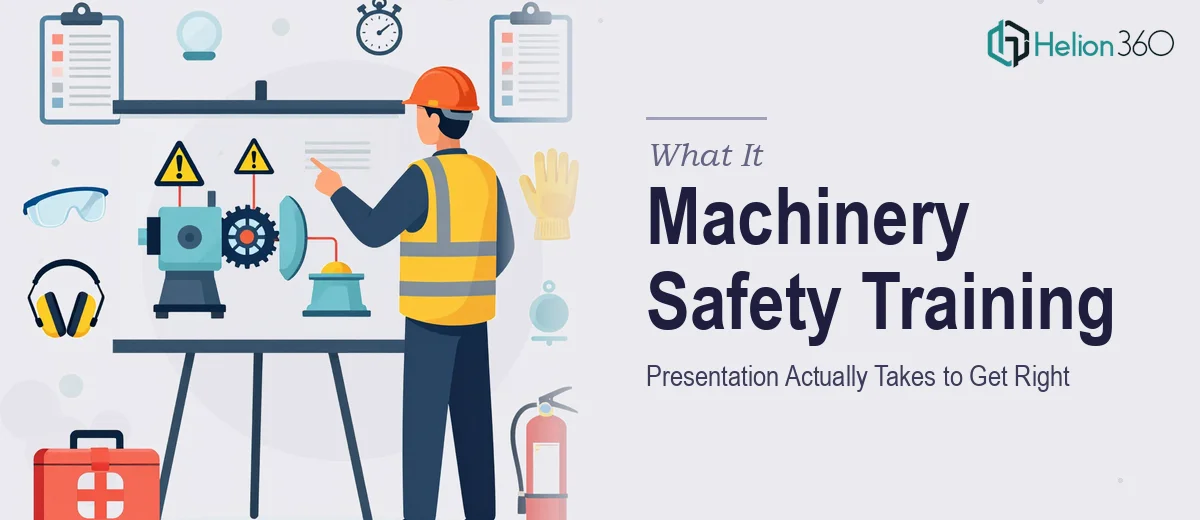 What a Machinery Safety Training Presentation Actually Takes to Get Right