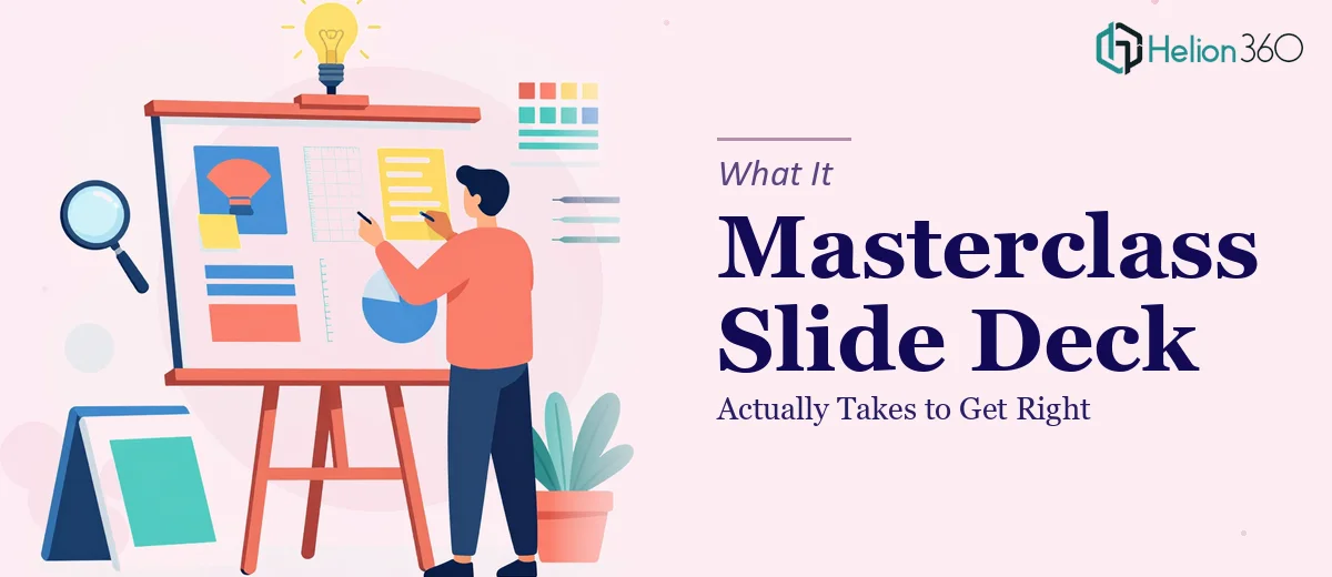 What a Masterclass Slide Deck Actually Takes to Get Right
