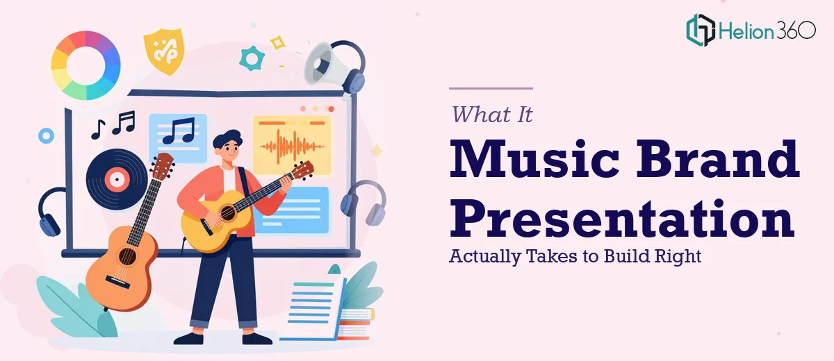 What a Music Brand Presentation Actually Takes to Build Right