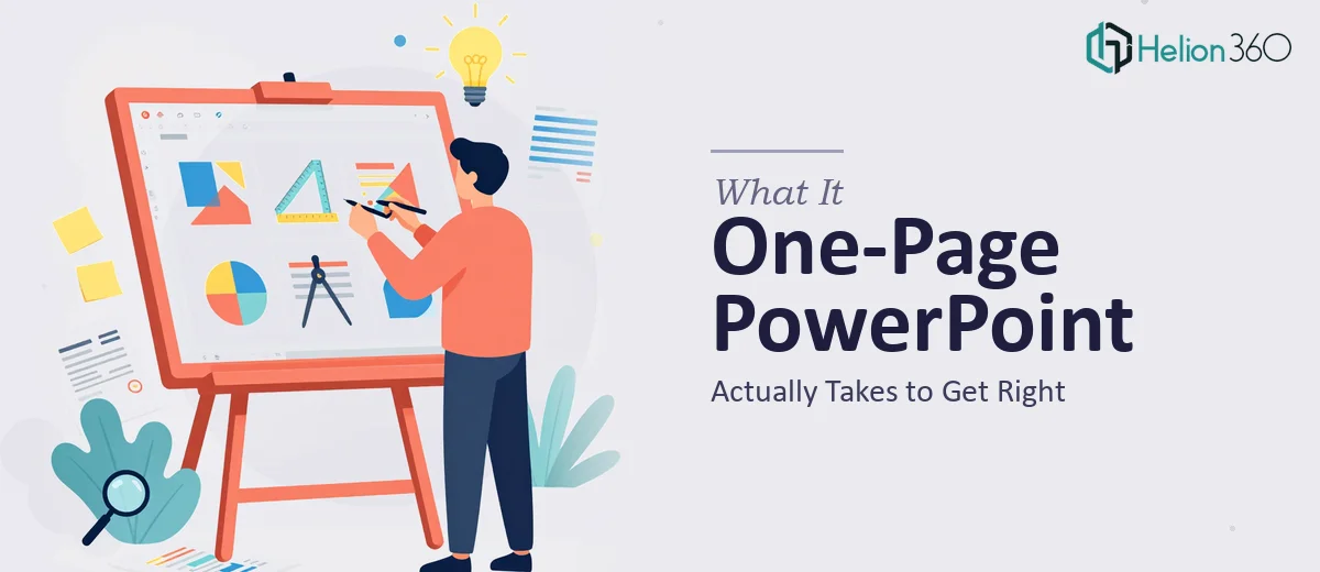 What a One-Page PowerPoint Presentation Actually Takes to Get Right
