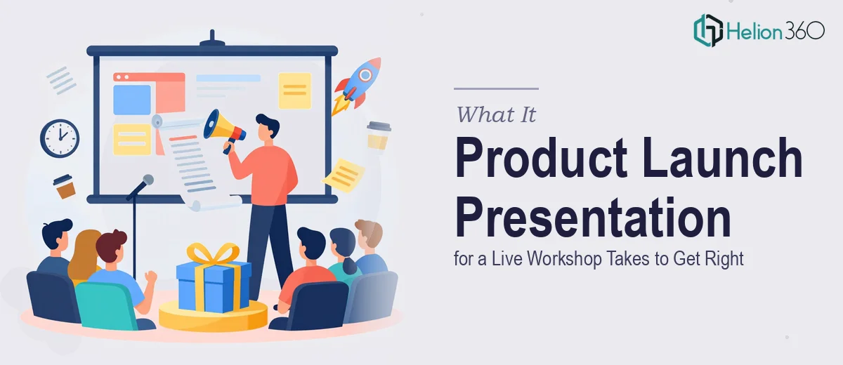 What a Product Launch Presentation for a Live Workshop Actually Takes to Get Right