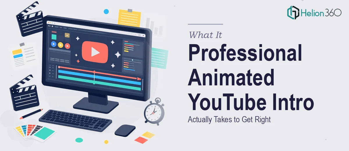 What a Professional Animated YouTube Intro Actually Takes to Get Right