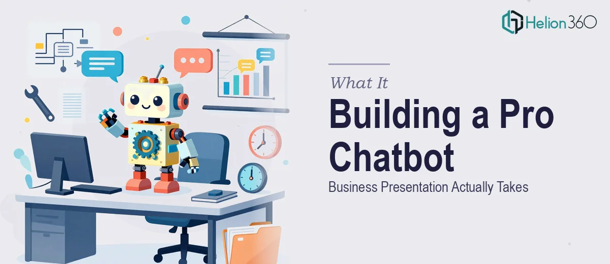What a Professional Chatbot Business Presentation Actually Takes to Build
