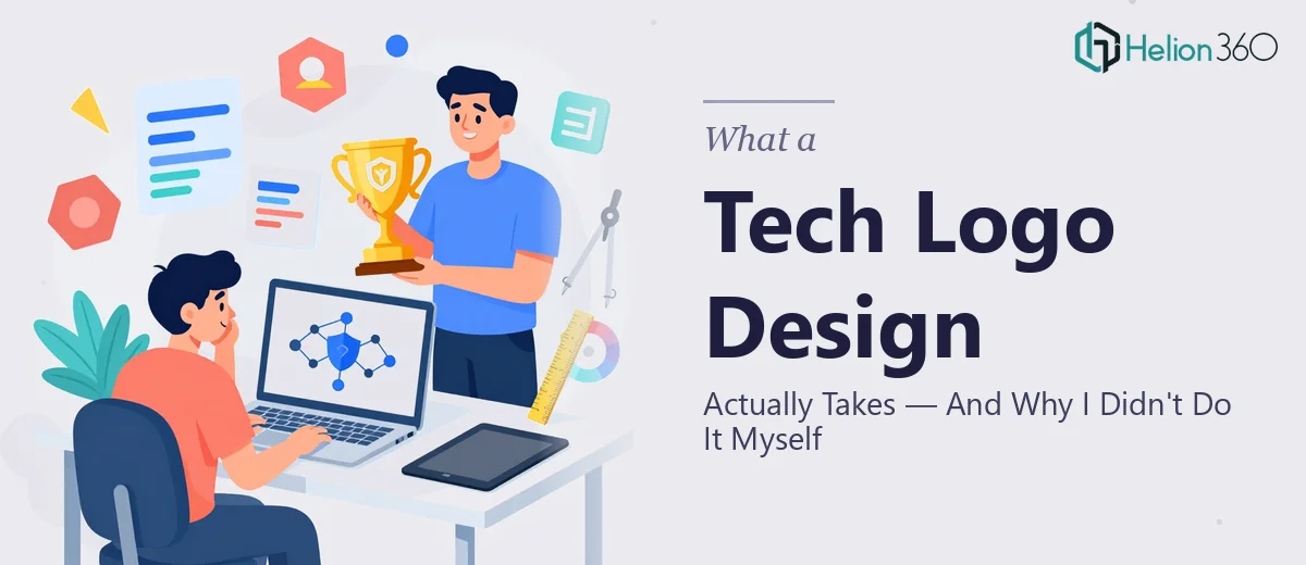 What a Tech Logo Design Actually Takes — And Why I Didn't Try to Do It Myself
