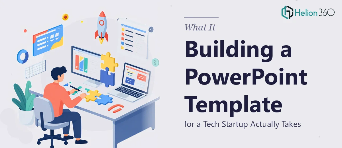 What Building a PowerPoint Template for a Tech Startup Actually Takes
