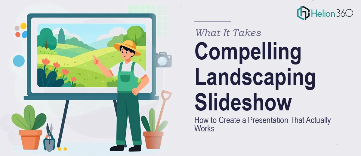 What It Actually Takes to Create a Compelling Landscaping Company Slideshow Presentation