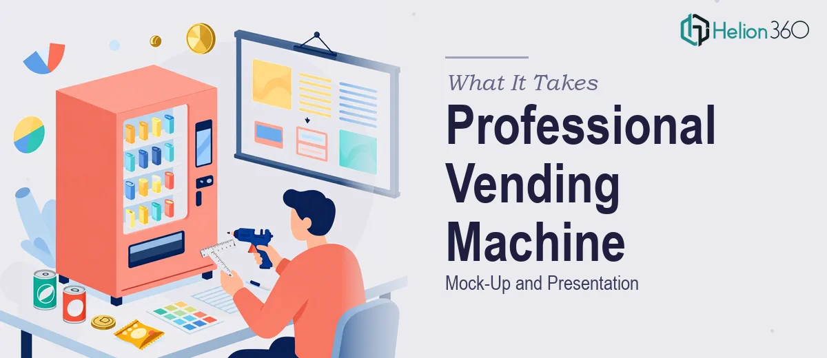 What It Actually Takes to Create a Professional Vending Machine Mock-Up and Presentation