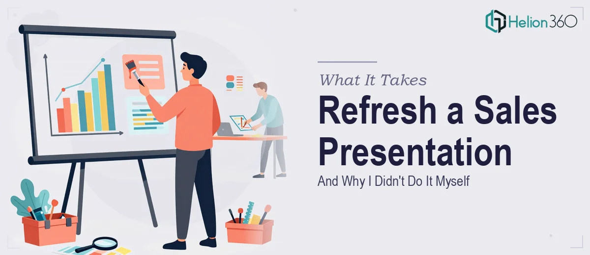 What It Actually Takes to Refresh a Sales Conference Presentation (And Why I Didn't Do It Myself)