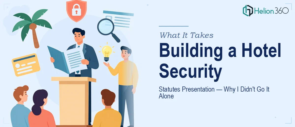 What It Really Takes to Build a Presentation on Florida Hotel Security Statutes — And Why I Didn't Go It Alone