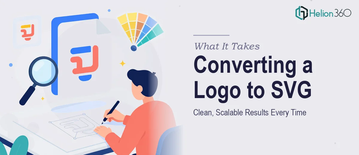 What It Really Takes to Convert a Logo into a Clean, Scalable SVG