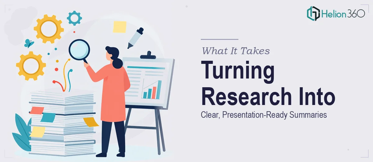 What It Really Takes to Turn a Complex Research Paper Into a Clear, Presentation-Ready Summary