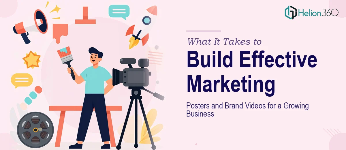 What It Takes to Build Effective Marketing Posters and Brand Videos for a Growing Business