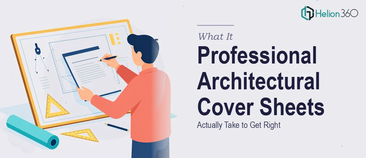 What Professional Architectural Presentation Cover Sheets Actually Take to Get Right